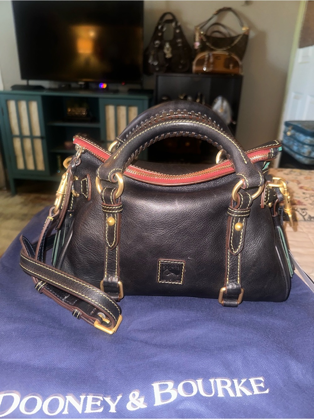 Dooney and bourke florentine mini satchel